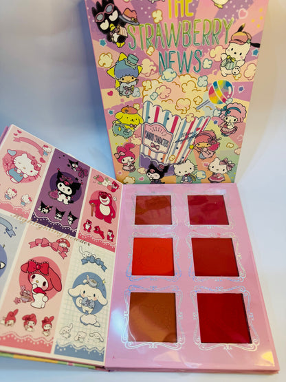 Strawberry Makeup Book Palette